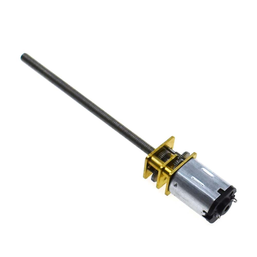 Amazon.com: DC 12V Gear Motor M3*55MM Lead Screw Thread Output